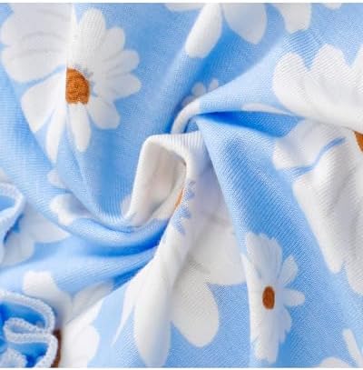 Mikrdoo Newborn Baby Girl Clothes Long Sleeve Romper - Image 6