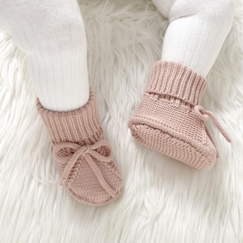 mimixiong Baby Booties Newborn Warm Infant Sock Baby Shoes - Image 3