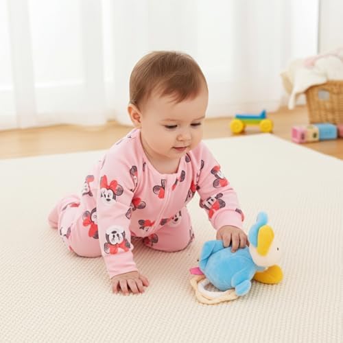 Disney Baby Organic Cotton Zip Footie Clothes Romper Outfit - Image 4