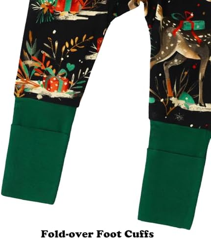 Baby Viscose of Bamboo Convertible Footie Pajamas - Image 6
