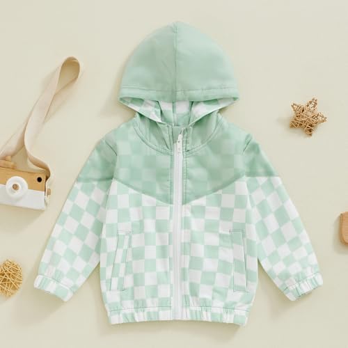 MERSARIPHY Toddler Boy Hoodies Jacket Baby Boy Lightweight Zip Up Coat - Image 3