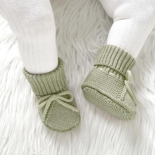 mimixiong Baby Booties Newborn Warm Infant Sock Baby Shoes - Image 3