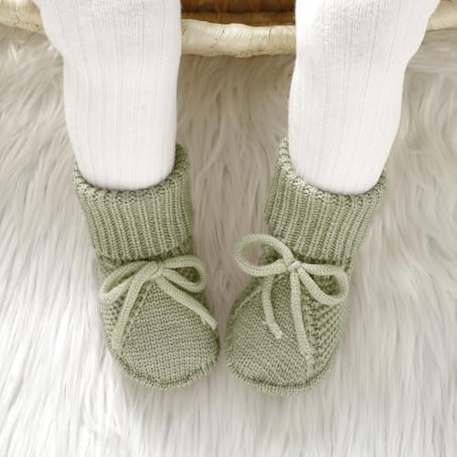 mimixiong Baby Booties Newborn Warm Infant Sock Baby Shoes - Image 2