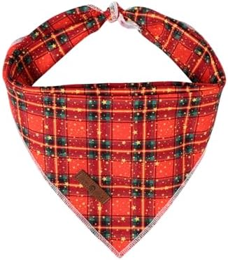 Lionet Paws Christmas Dog Bandana by lionetpaws