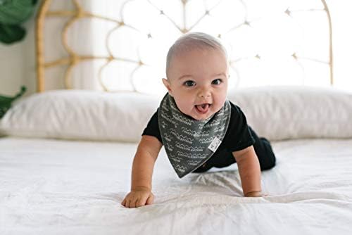 Copper Pearl Baby Bibs 4 Pack, Printed Bandana Drool Bibs - Image 4