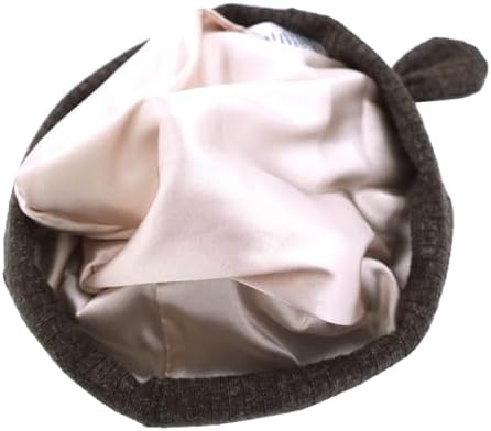 Silky Satin Lined Newborn Hat Hair Care Knot Beanie Hats - Image 3