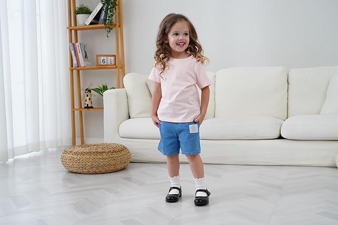 HONGTEYA 6 Pairs Toddler Ruffle Socks - Image 2