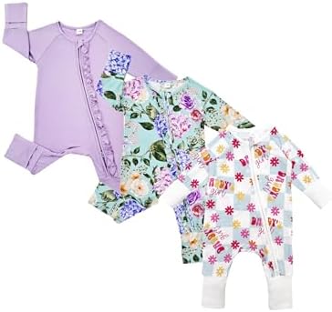 Bow Dream Bamboo Rayon Baby Romper Boy Newborn Girl Clothes Outfit by BowDream