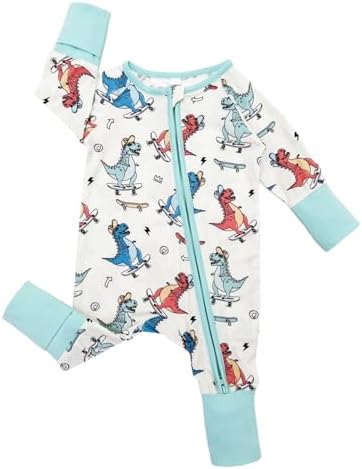Bow Dream Bamboo Rayon Baby Romper Boy Newborn Girl Clothes Outfit - Image 2