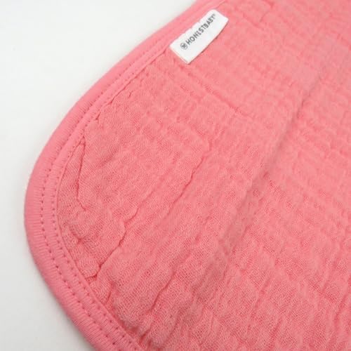 HonestBaby Multipack Woven Burp Cloths Soft Absorbent Multi-layered 100% - Image 5