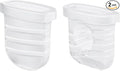 2pcs Silicone Diaphragms Compatible with eufy E10/S1/S1 Pro, Lansinoh Discreet Duo/NCVI S32/Nuliie S32/NICEGREEN Life S32/Zooawa S32 Breast Pump Replacement Parts, for Lansinoh Breast Pump Parts