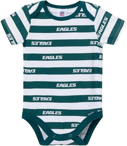 Gerber NFL Baby Boys 3-Pack Onesie Bodysuit - Image 2