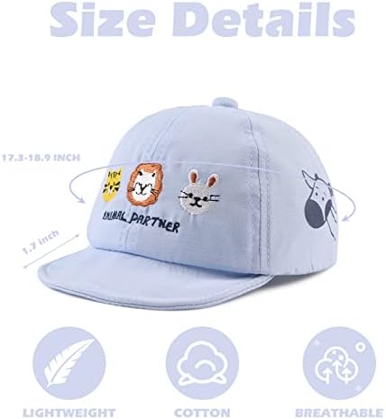 JANGANNSA Baby Duck Cap Infant Kids Sun Hat Bear Cute Cartoon Caps Spring Summer - Image 6
