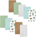Luvable Friends Hudson Baby Flannel Burp Cloths 10pk, Botanical Plants by Luvable+Friends