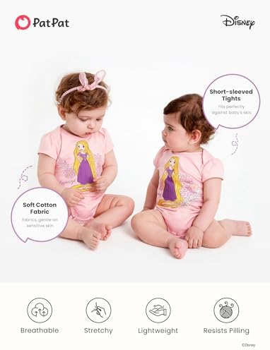 Disney Stitch Princess Marvel Spiderman Mickey and Friends Baby Girls Clothes - Image 5