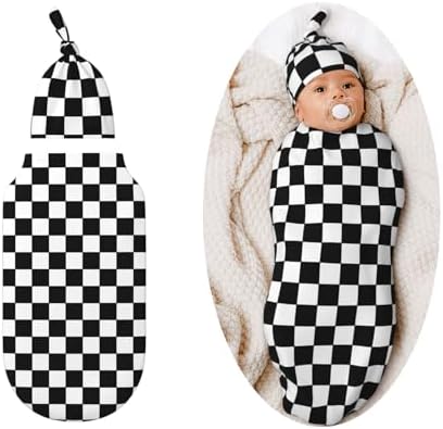 Candy Swaddle Blankets Soft Receiving Blanket Baby Swaddle Wrap by Figtihw