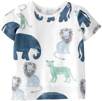 little planet by carter's Baby 2-piece Organic Cotton Shortall Set - Image 3