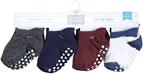 Hudson Baby Unisex Baby Non-Skid No-Show Socks - Image 2