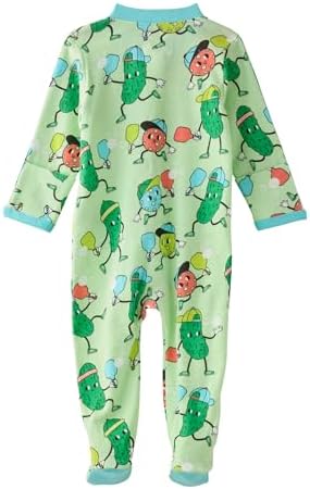 Butterblu Scout Sleep & Play 100% Organic Cotton Footed Zip Front PJs | GOTS - Image 3