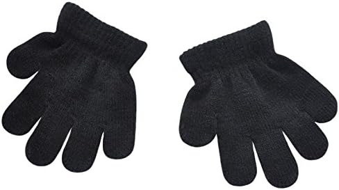 Toddler Boys and Girls Winter Knitted Writing Gloves, 1-3 Years Old - Image 2