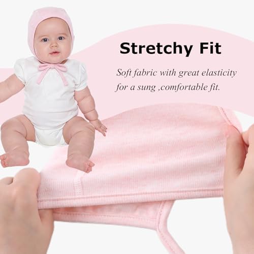 Yuoahcn Newborn Hats for Baby Girls Boys Cotton Beanie Soft Infant Hat - Image 2