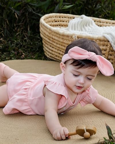 Baby Girls Romper Summer Ruffled Sleeve Bodysuit Dresses Infant Girl Clothes - Image 3