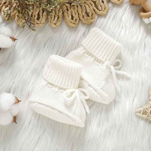 mimixiong Baby Booties Newborn Warm Infant Sock Baby Shoes - Image 5