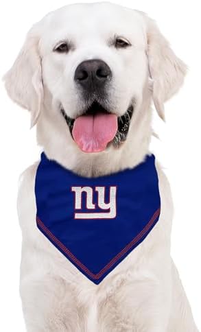 NFL New York Giants TIE Bandana, Small/Medium. Dog Bandana Scarf Bib - Image 5