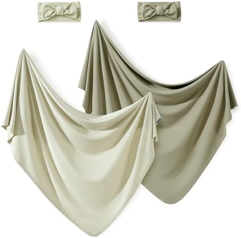 GRSSDER Newborn Swaddle Blanket Set by BUYNOW