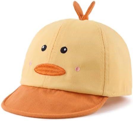 JANGANNSA Baby Duck Cap Infant Kids Sun Hat Bear Cute Cartoon Caps Spring Summer by JANGANNSA