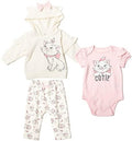 Disney Classics Winnie the Pooh Mickey Mouse Baby Hoodie Bodysuit and Pants 3 by Disney