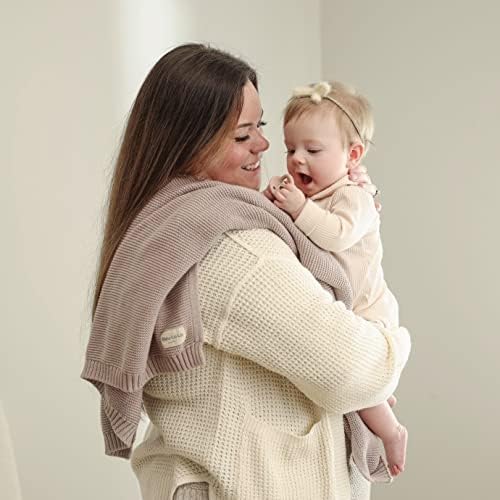 Heritage Knit Organic Swaddle Blanket - Image 6