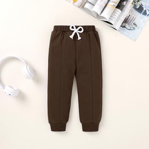 YOUNGER TREE Baby Clothes for Girls Boy Solid Color Hoodie and Sweatpants - Image 5