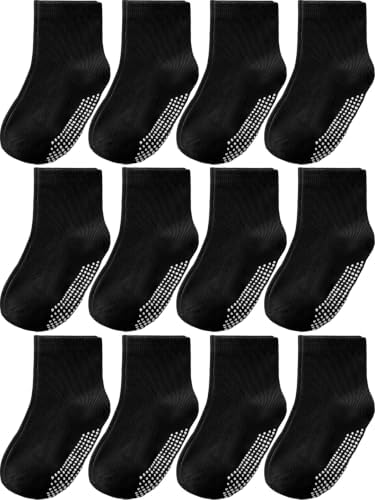Aroveea Toddler Socks Non Slip Grip Ankle Baby 12 Pack by Aroveea