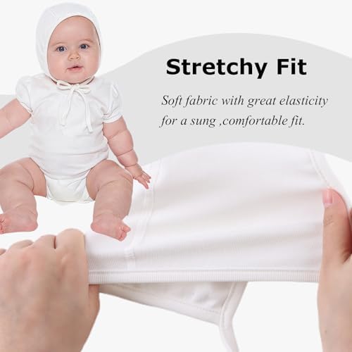 Yuoahcn Newborn Hats for Baby Girls Boys Cotton Beanie Soft Infant Hat - Image 3
