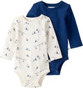 little planet by carter's Baby 2-Pack Organic Cotton Long-Sleeve Bodysuits by LittlePlanet