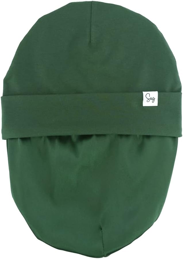 Jersey Beanie Hat for Newborn Baby Boys Girls Silky Satin Lined Hats Bonnet - Image 3