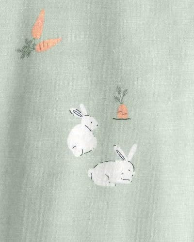 Carter's Baby Girls' Purelysoft 1-piece Pajamas - Image 2