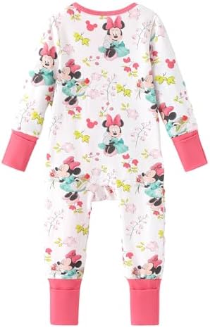 Disney Baby Organic Cotton Zip Footie Clothes Romper Outfit - Image 2
