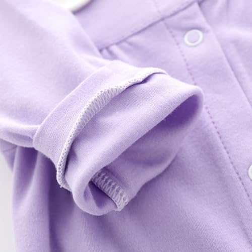 Infant Baby Girl Long Sleeve Romper Cotton Cute Style Newborn Toddler Jumpsuit - Image 5