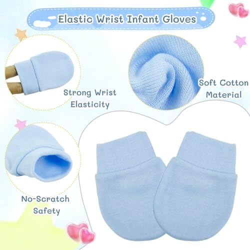 Baby Mittens No Scratch Newborn Mittens - Image 3
