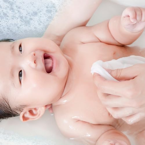 Butterblu River 10-Pack Baby Washcloths 100% Organic Cotton Absorbent - Image 4