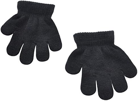 Toddler Boys and Girls Winter Knitted Writing Gloves, 1-3 Years Old by Unknown