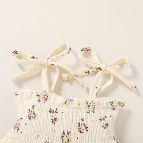 YOUNGER TREE Baby Girl Clothes Infant Summer Romper Dress Sleeveless Bodysuit - Image 4