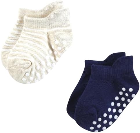 Hudson Baby Unisex Baby Non-Skid No-Show Socks - Image 5