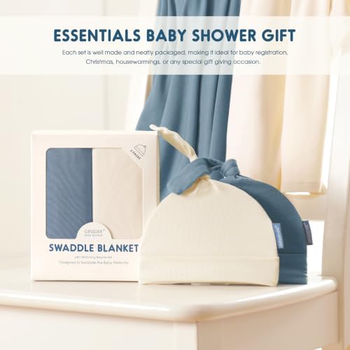 GRSSDER 2 Set Newborn Swaddle Blanket - Image 5