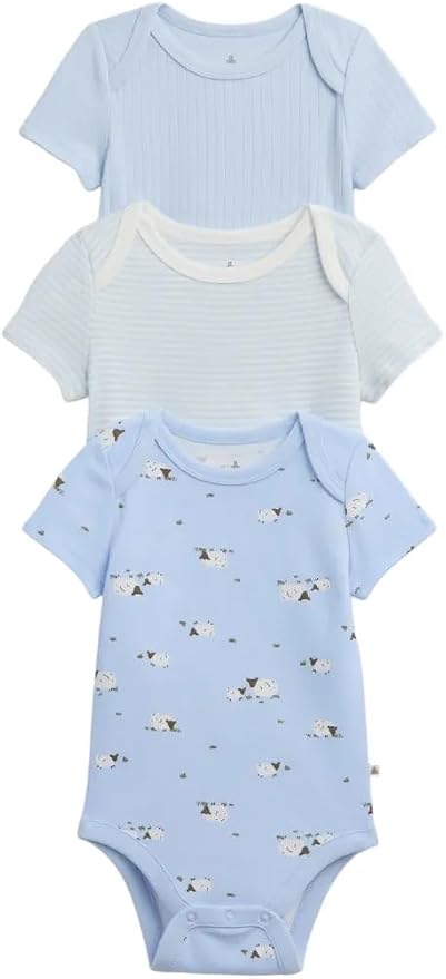 GAP Baby 3-pack Short Sleeve Bodysuit by GAP