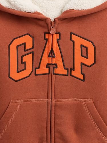 GAP Baby Boys' Cozy Logo Full Zip - Image 3