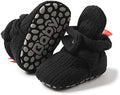 Meckior Newborn Infant Baby Girls Boys Warm Fleece Winter Booties First Walkers by Meckior
