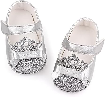 Meckior Infant Baby Girls Soft Sole Bowknot Princess Wedding Dress Mary Jane by Meckior